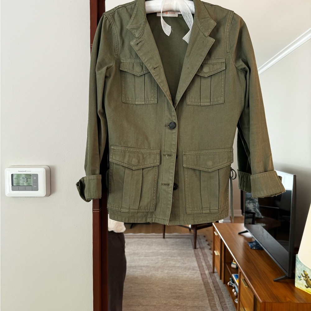 Olive Green Utility Jacket